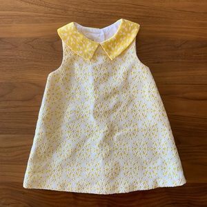 Eyelet Sleeveless Infant Dress